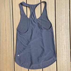 Mesh lululemon tank, navy size 4